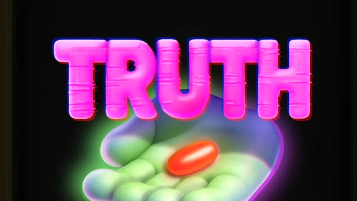 Truth স্লট গেমের রহস্যময় বাঙ্কার এবং রেট্রো কম্পিউটার থিমযুক্ত ইন্টারফেস
